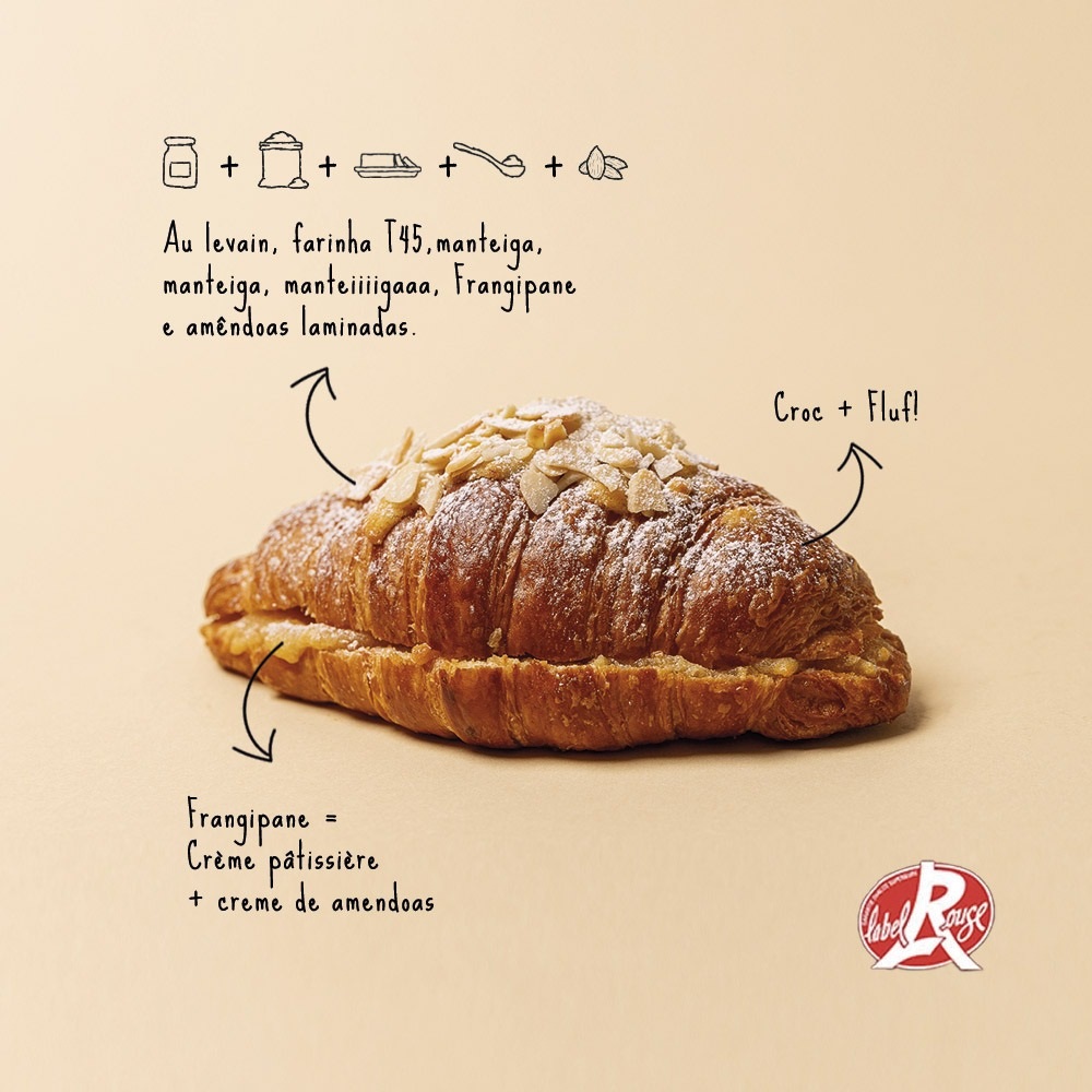 Croissant de Amêndoas