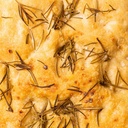 Focaccia de Alecrim e Flor de Sal